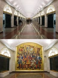 Nueva estaci�n de metro Zvenigorodskaya